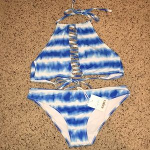 Cupshe Sand Beach Tie Dye Bikini Set